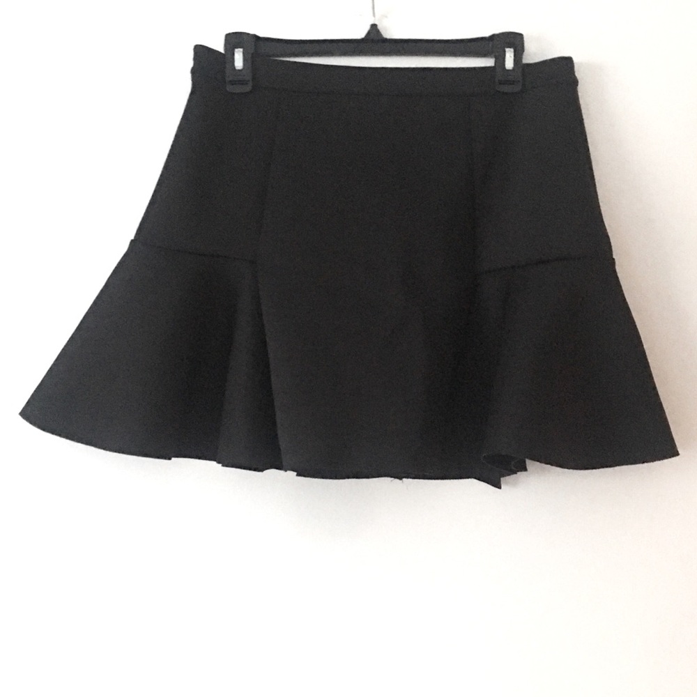 Black Skater style skirt.